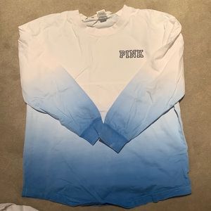 PINK long sleeve tee shirt. Size medium